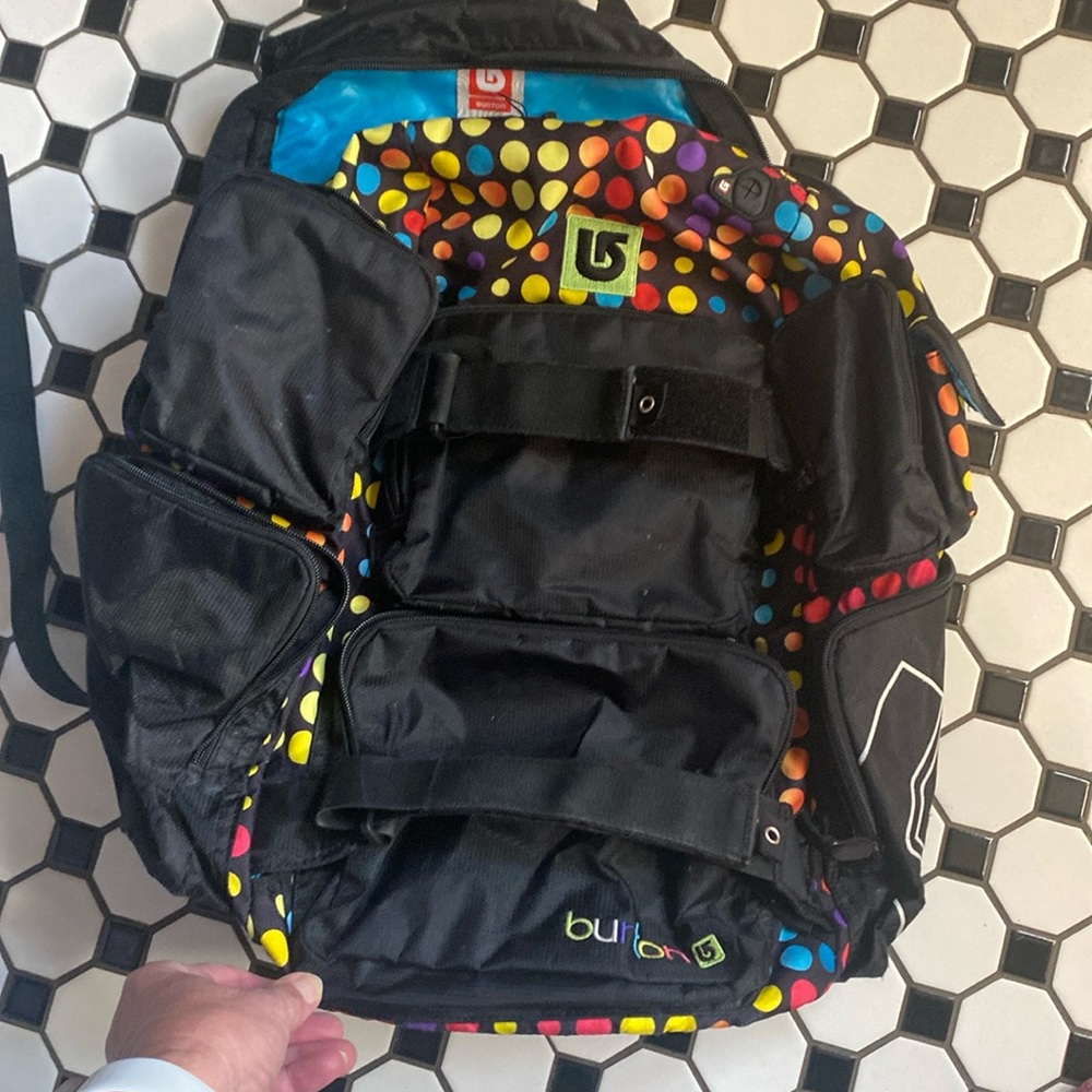 Burton back pack.